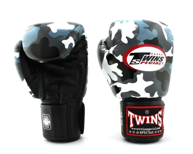 Twins Special Fancy Boxing Gloves Urban Grey FBGV-UG (1) Twins Boxing Gloves-FBGV-UG