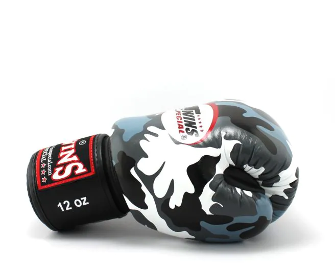 Twins Special Fancy Boxing Gloves Urban Grey FBGV-UG (3) Twins Special Fancy Boxing Gloves Urban Grey FBGV-UG