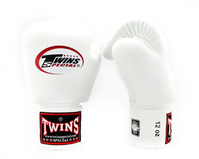 Twins Boxing Gloves BGVL3 White (2) Twins BGVL3 White