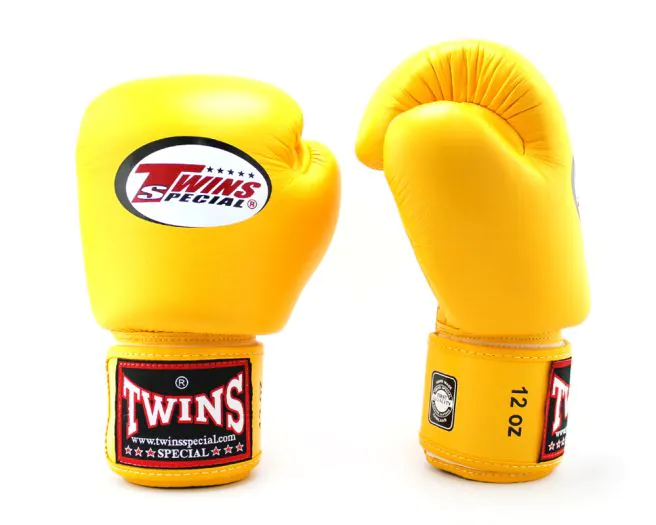 Twins Special BGVL-3 Yellow Boxing Gloves (2) BGVL-3 Yellow Boxing Gloves - Twins