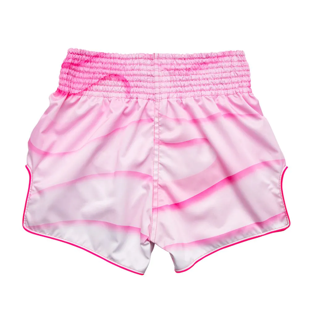 Fairtex BS1914 Alma Muay Thai Shorts - Back Fairtex BS1914 Pink Muay Thai Competition Shorts