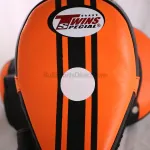 Twins KPL-11 Kicking Pads – Curve Twins-KPL-11 Curved Kicking Pads- Black Orange