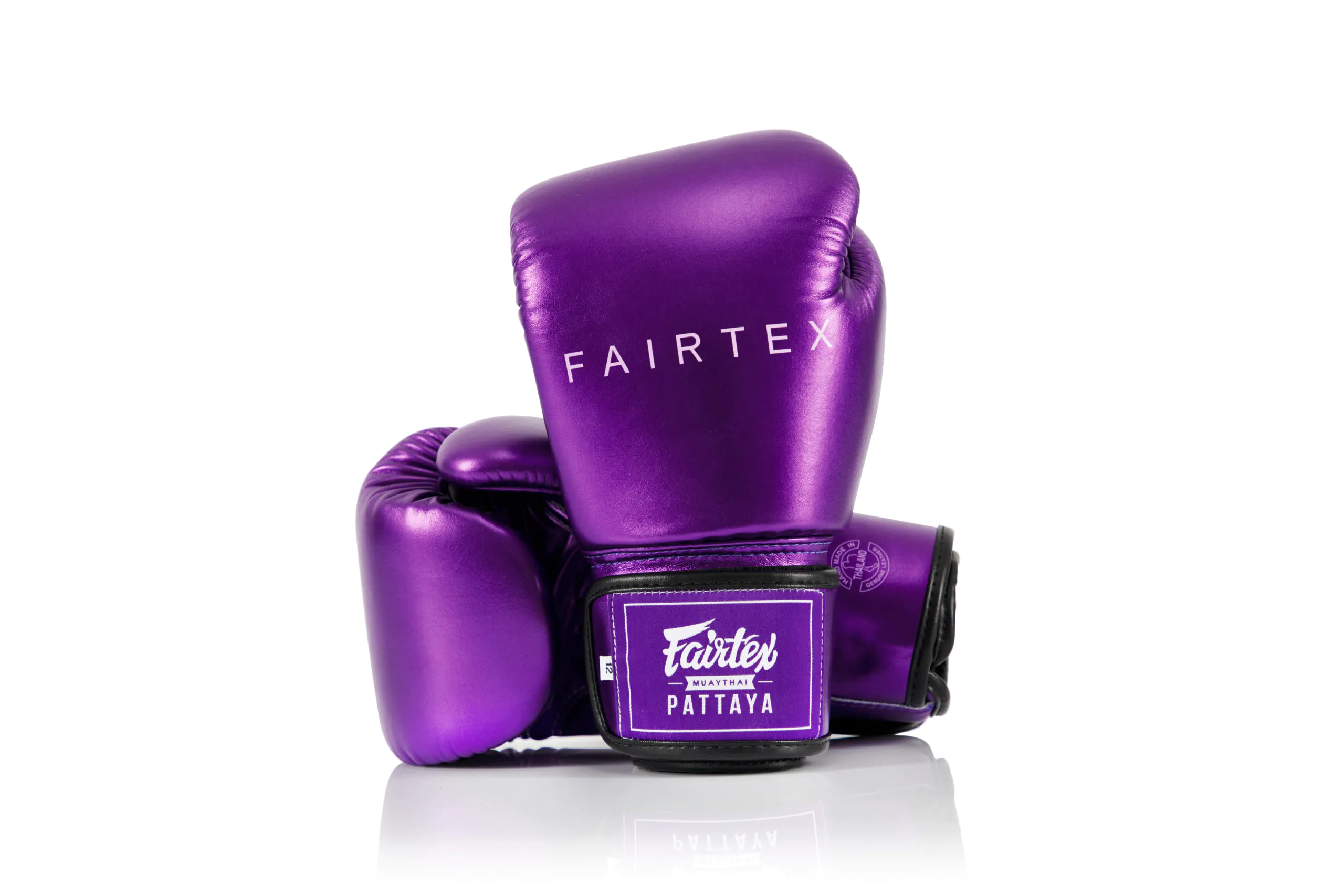 Fairtex -BGV22 Metallic Boxing Gloves BGV22 Metallic Purple Boxing Gloves