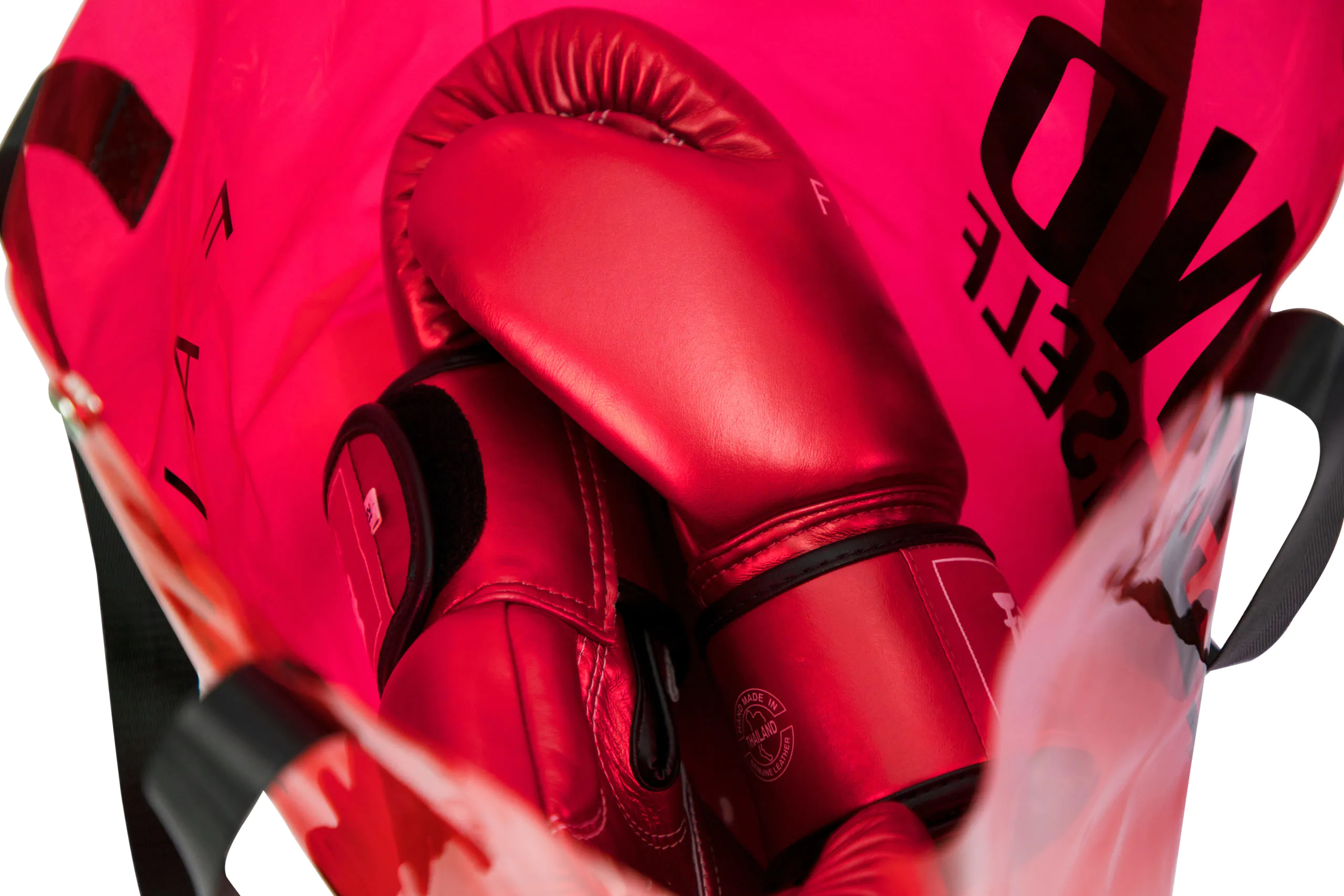 Fairtex "Metallic" Boxing Gloves - BGV22 Fairtex "Metallic" Boxing Gloves - Red