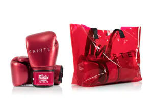 Fairtex "Metallic" Boxing Gloves - BGV22 Fairtex-BGV22-Red
