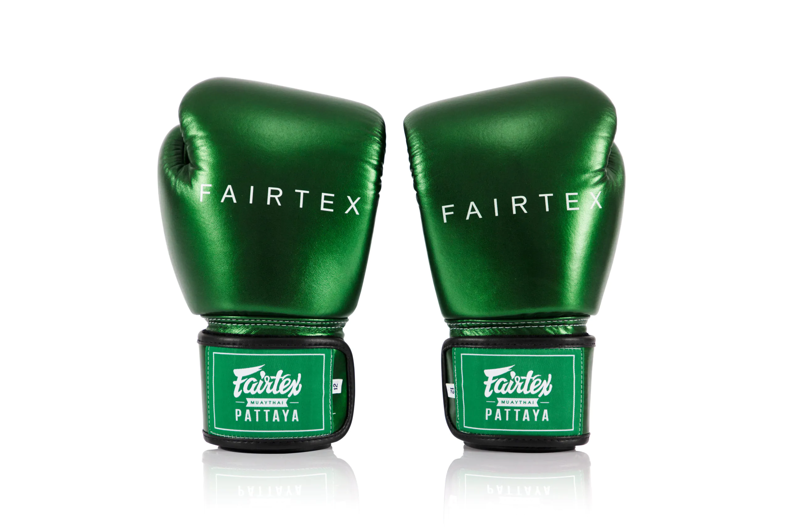 Fairtex BGV22 "Metallic" Boxing Gloves Fairtex BGV22 Green Boxing Gloves