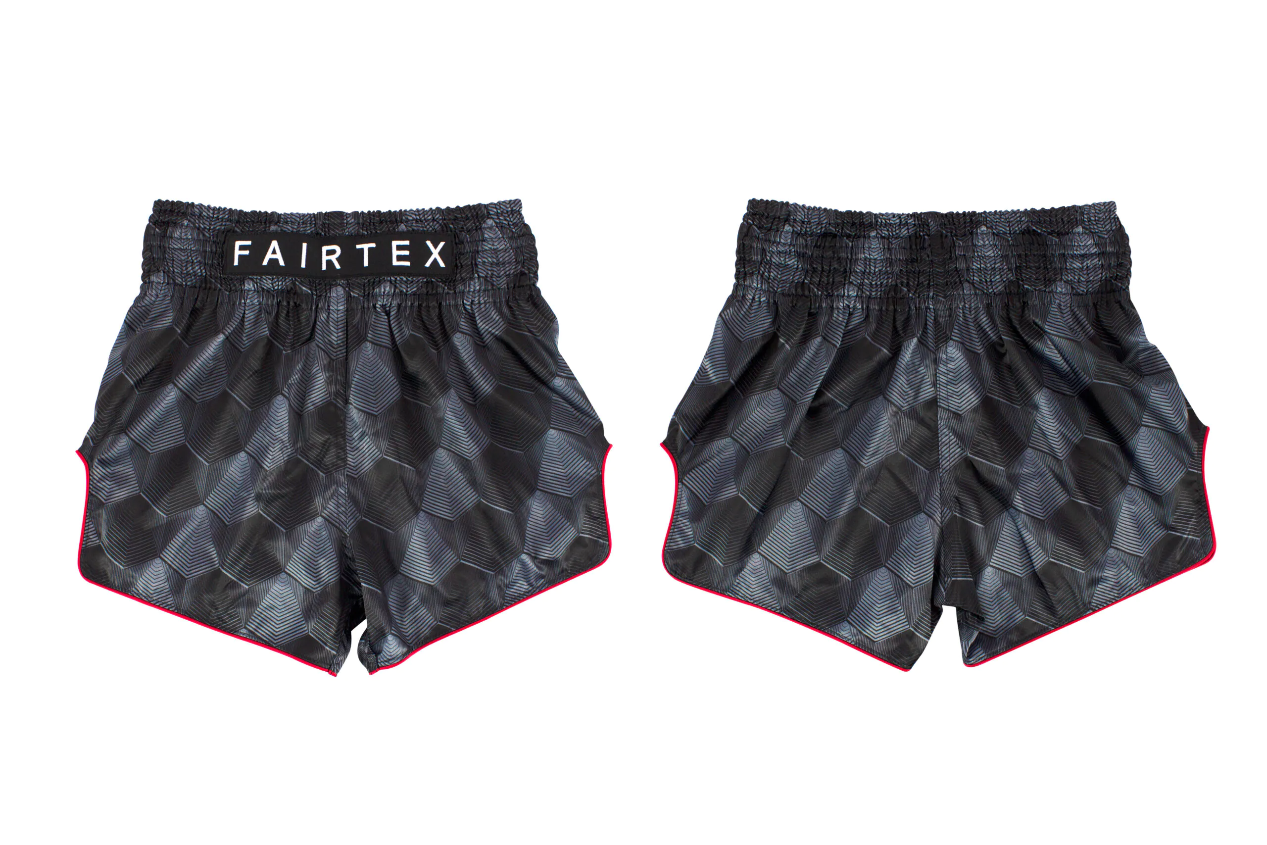 Fairtex BS1901 (2) Fairtex Muay Thai Shorts -Stealth