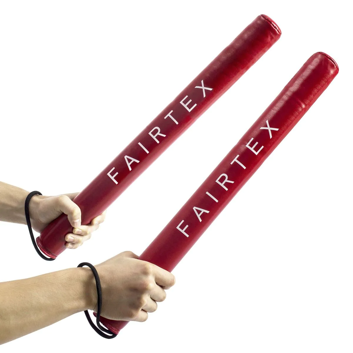 Fairtex BXS1 Red Genuine Leather Fairtex Boxing Sticks and Fairtex BXS1 Boxing Sticks