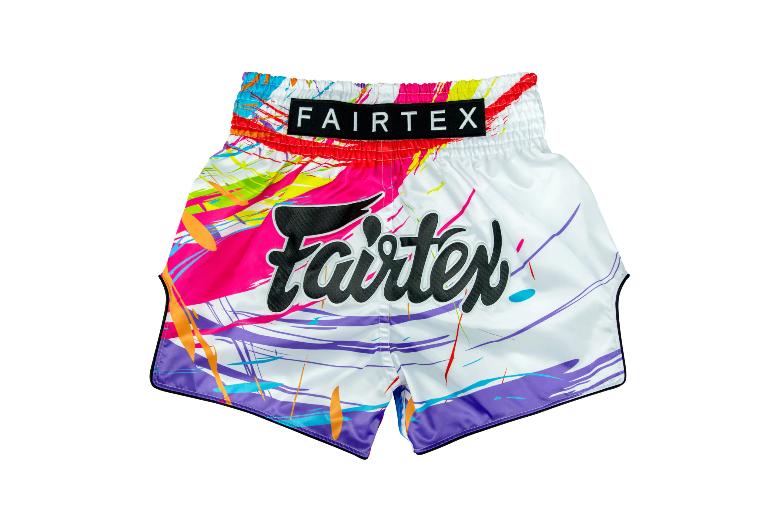 BS1933 (1) Fairtex Slim Cut Shorts BS1933 World Music White
