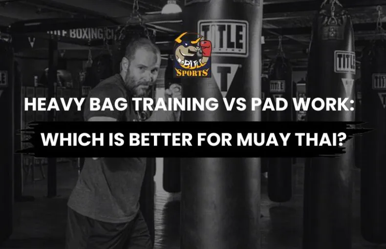 heavy bag training vs pad work