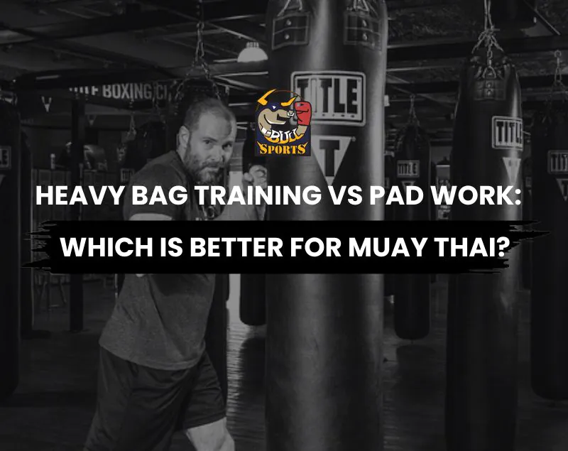 heavy bag training vs pad work